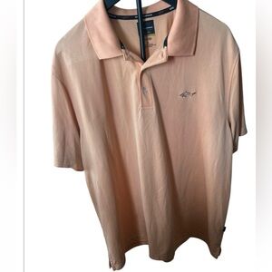 Greg Norman for Tasso Elba Polo Shirt – Peach – Men’s XL